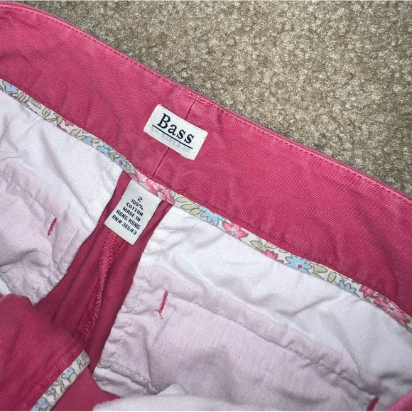 Bass Red high waist shorts size 2 - Picture 4 of 5